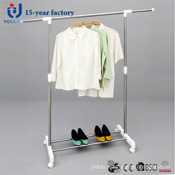 Ylt-0308 Stainless Steel Single Rod Telescopic Clothes Hanger